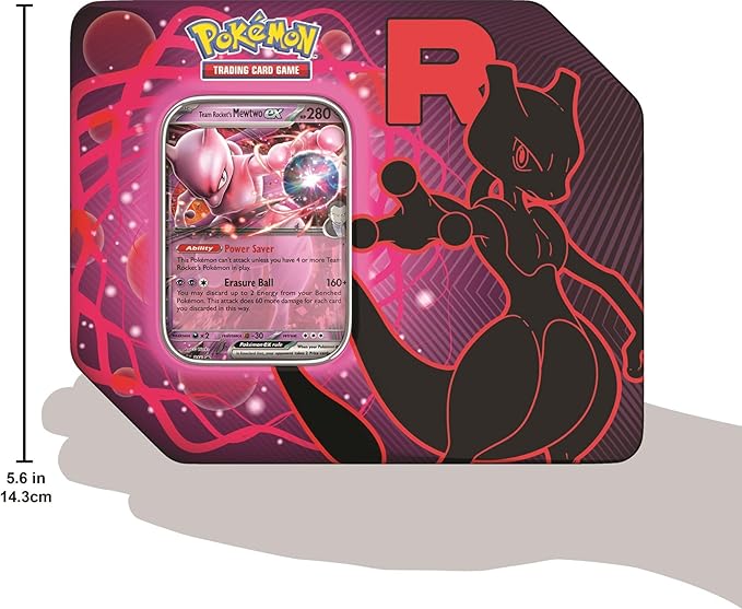 Pokemon TCG Fall Ex Tins Team Rocket 10-10135-101 - Image 3