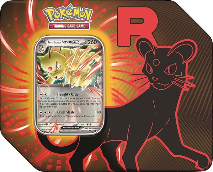 Pokemon TCG Fall Ex Tins Team Rocket 10-10135-101 - Image 5