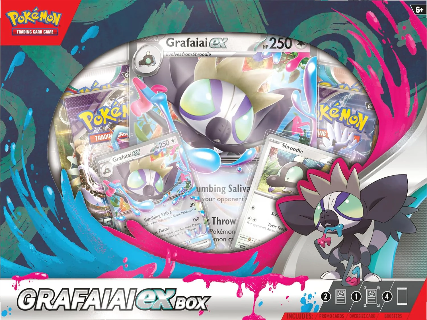 Pokemon TCG: Grafaiai Ex Box 290-85747 - Image 3