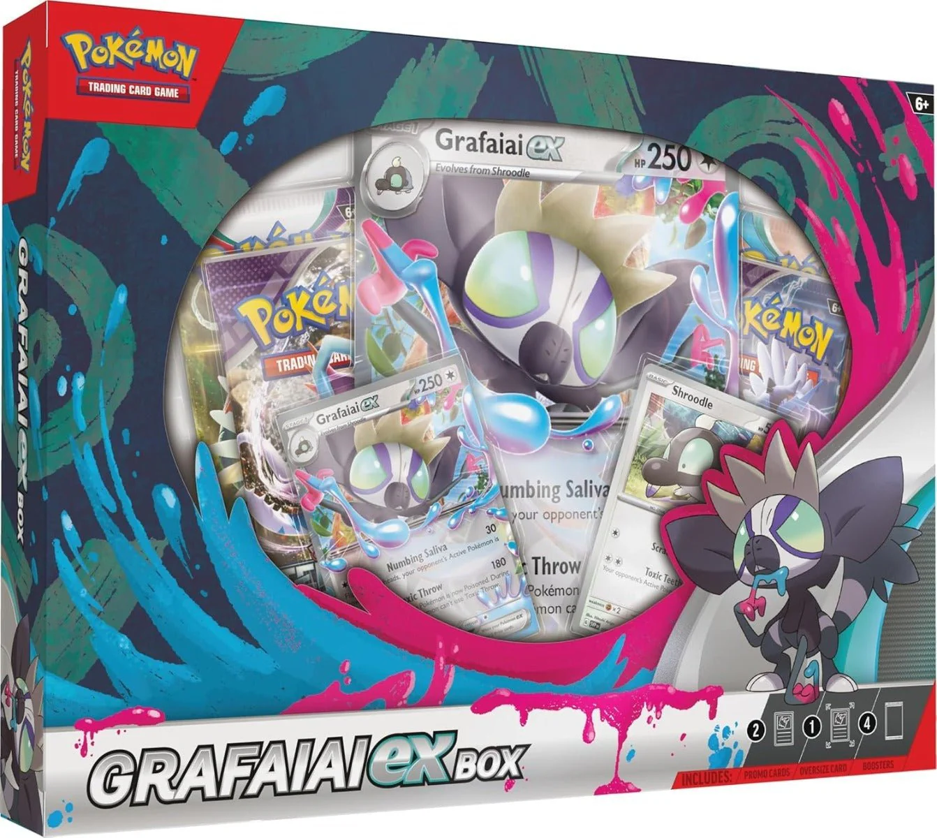Pokemon TCG: Grafaiai Ex Box 290-85747 - Image 4