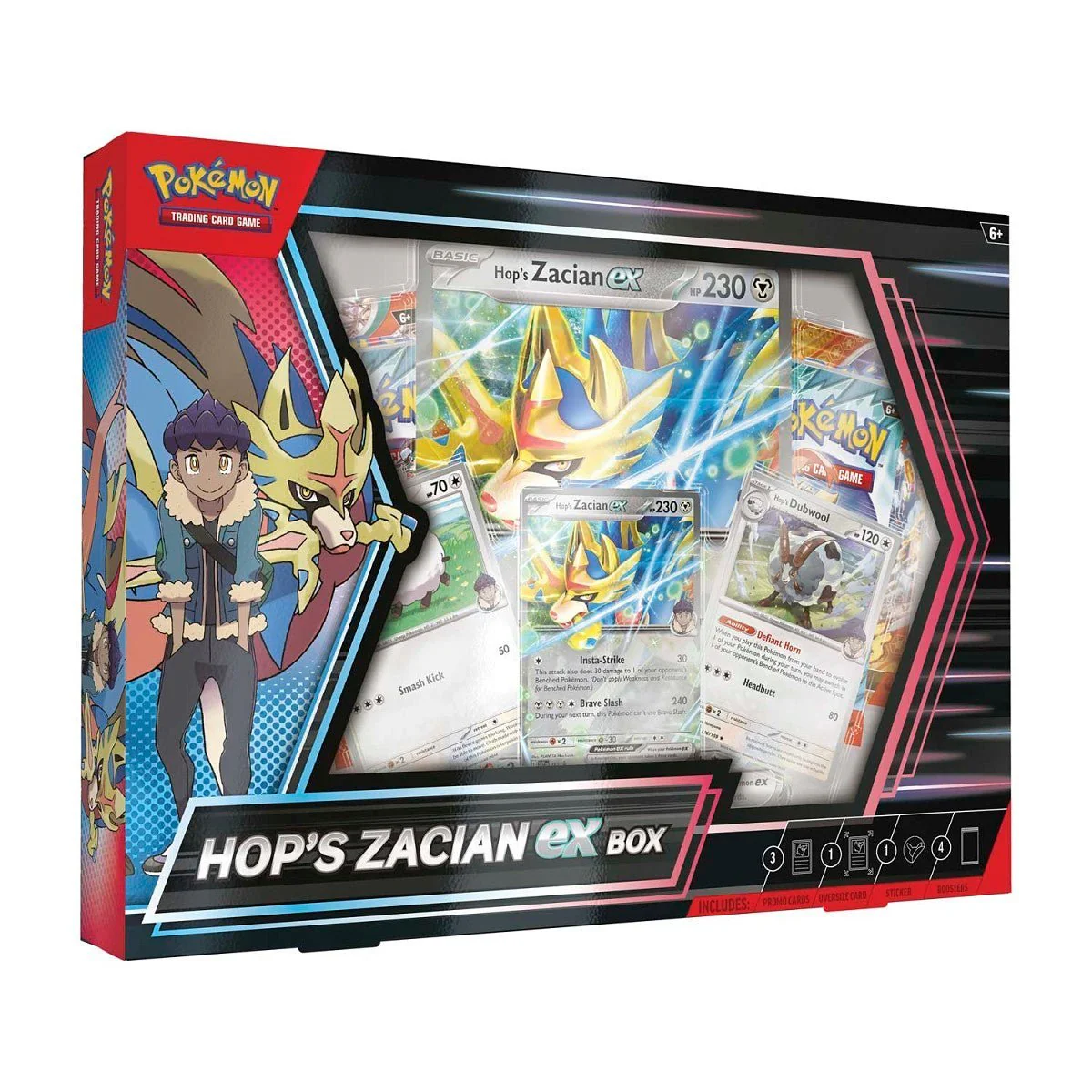 Pokémon TCG: Hop’s Zacian EX Box 10-10134-102