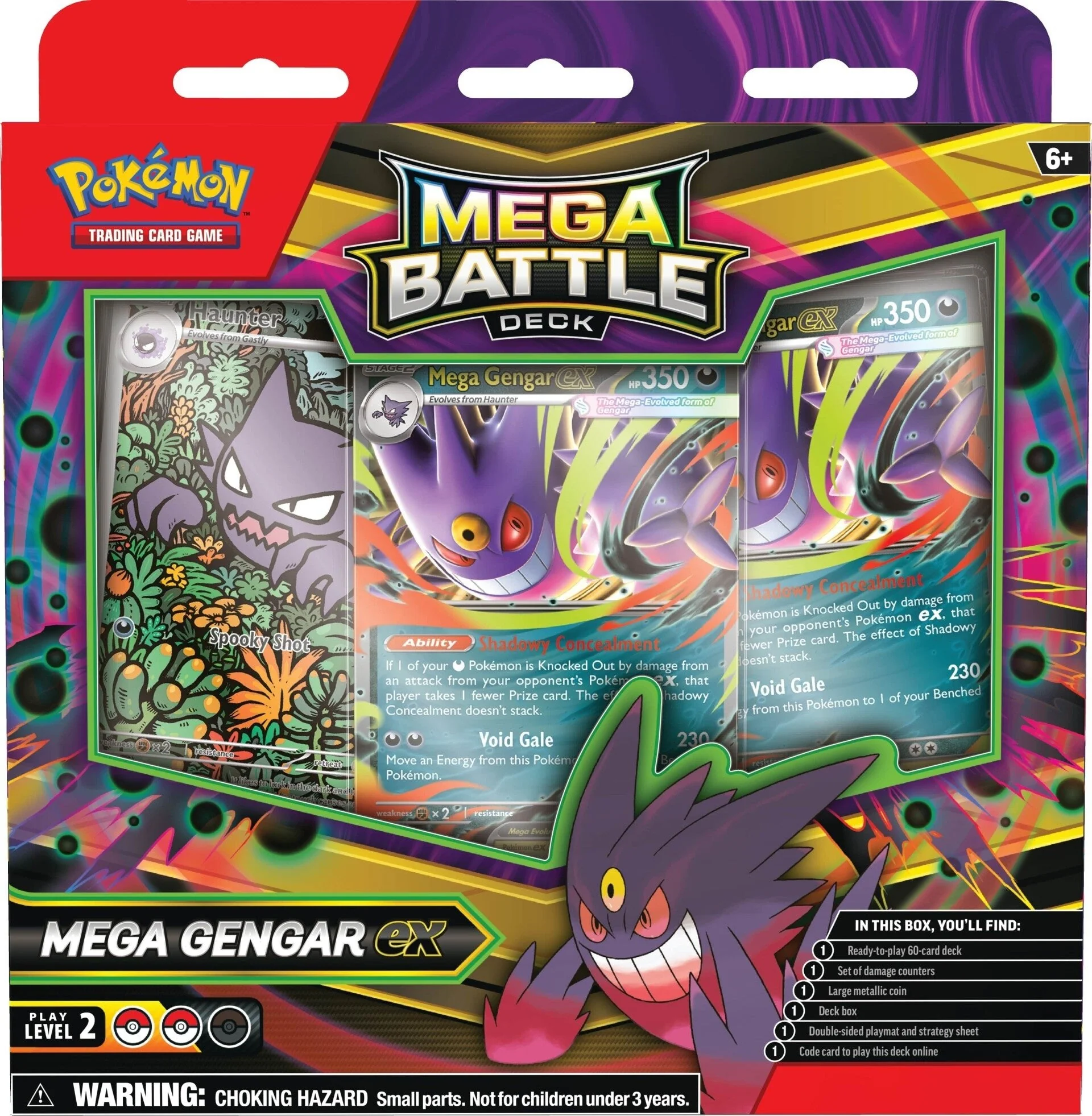 Pokemon TCG Mega Battle Decks Gengar EX or Diancie EX 10-10131-101 Assorted - Image 2