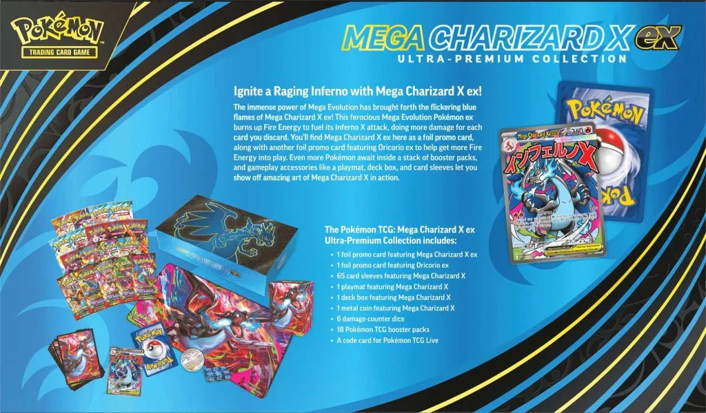 Pokemon TCG: Mega Charizard X ex Ultra-Premium Collection - Image 4