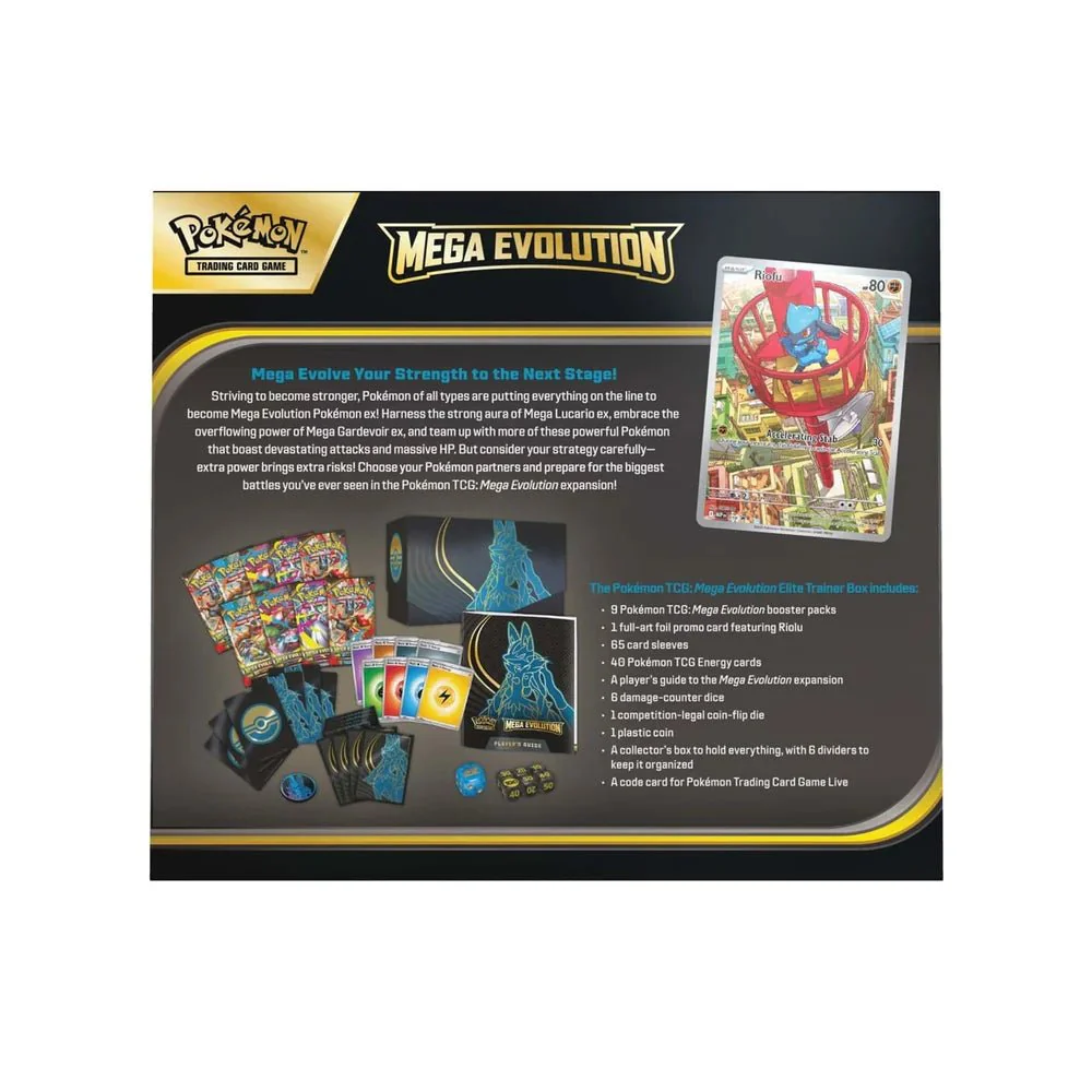 Pokemon TCG Mega Evolution Elite Trainer Box - Asstd. 10-10047-101 - Image 3