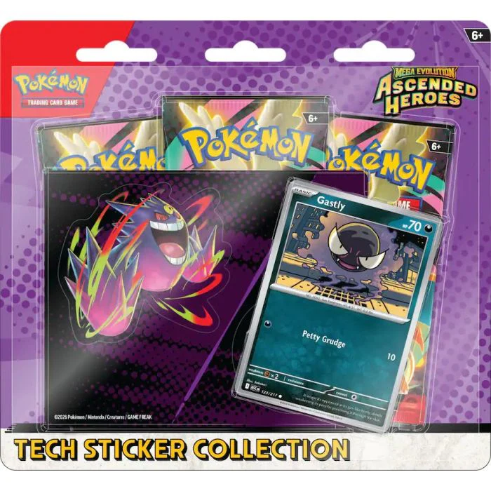 Pokémon TCG Mega Evolution: Mega Evolution Ascended Heroes Tech Sticker Collection 10-10314-120 - Image 2