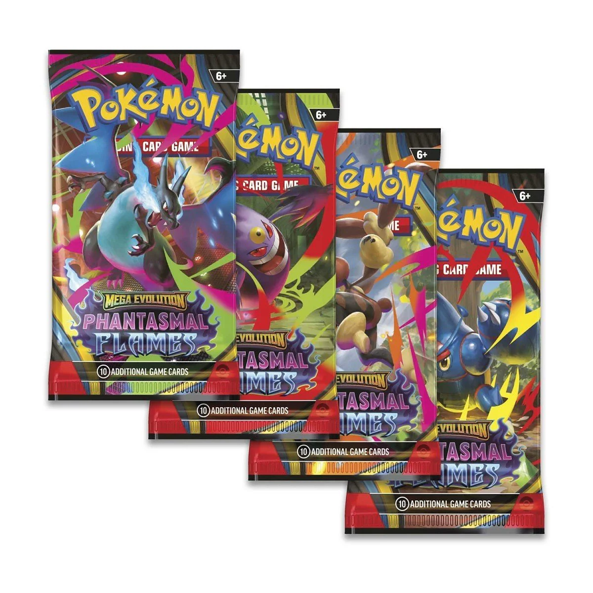 Pokémon TCG: Mega Evolution – Phantasmal Flames Booster Pack