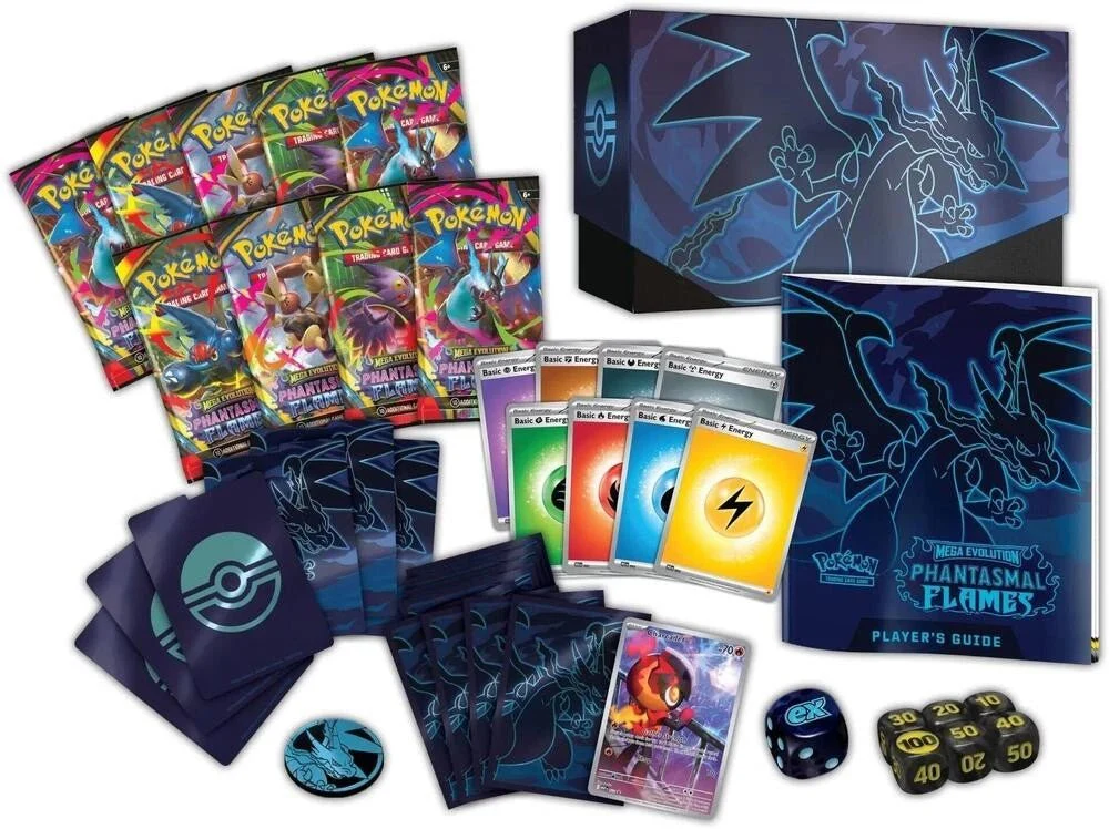 Pokémon TCG: Mega Evolution — Phantasmal Flames Elite Trainer Box - Image 3