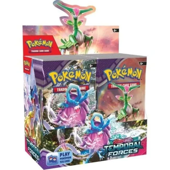 Pokemon TCG:  Scarlet And Violet Temporal Forces Booster Pack - Image 4