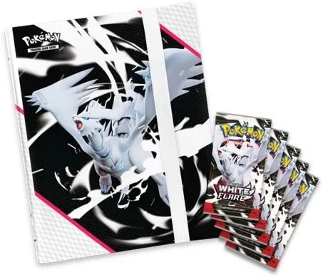 Pokemon TCG Scarlet & Violet 10.5 White Flare Binder Collection Reshiram 10-10039-107 - Image 3