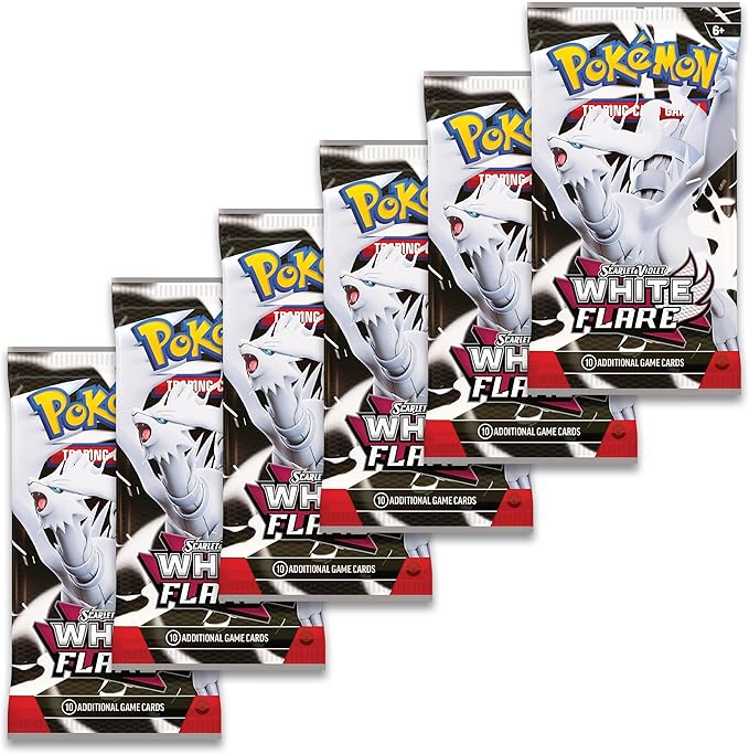 Pokemon TCG Scarlet & Violet 10.5 White Flare Booster Bundle Reshiram 10-10035-102 - Image 3