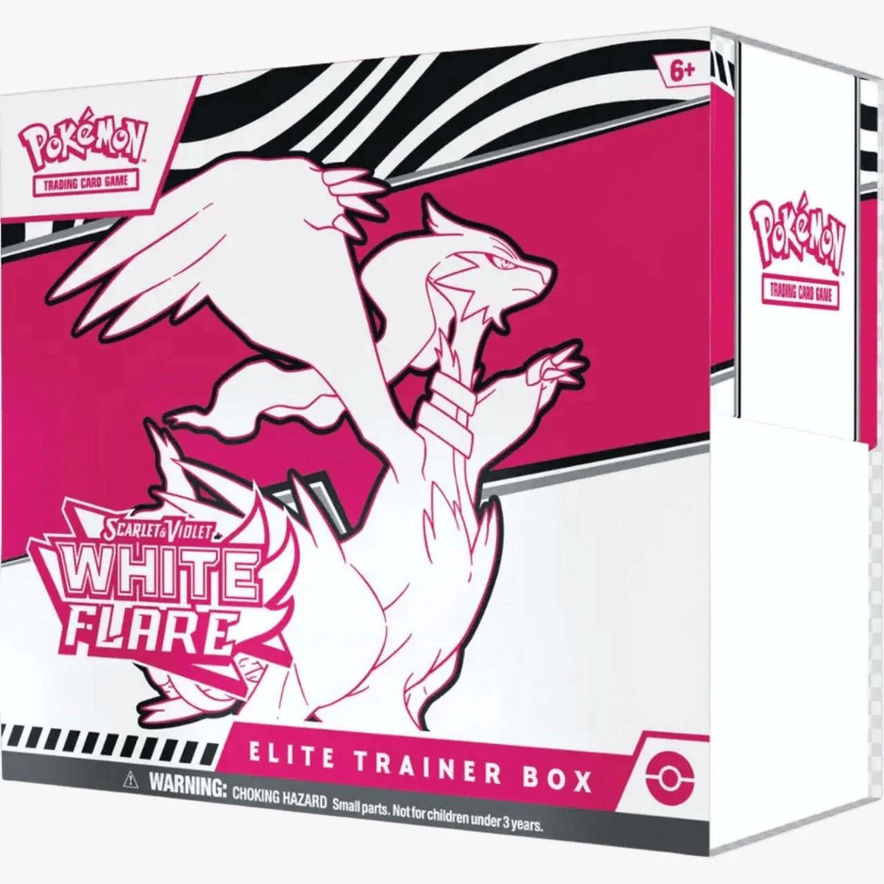 Pokemon TCG Scarlet & Violet 10.5 White Flare Elite Trainer Box Reshiram 10-10037-107 - Image 6