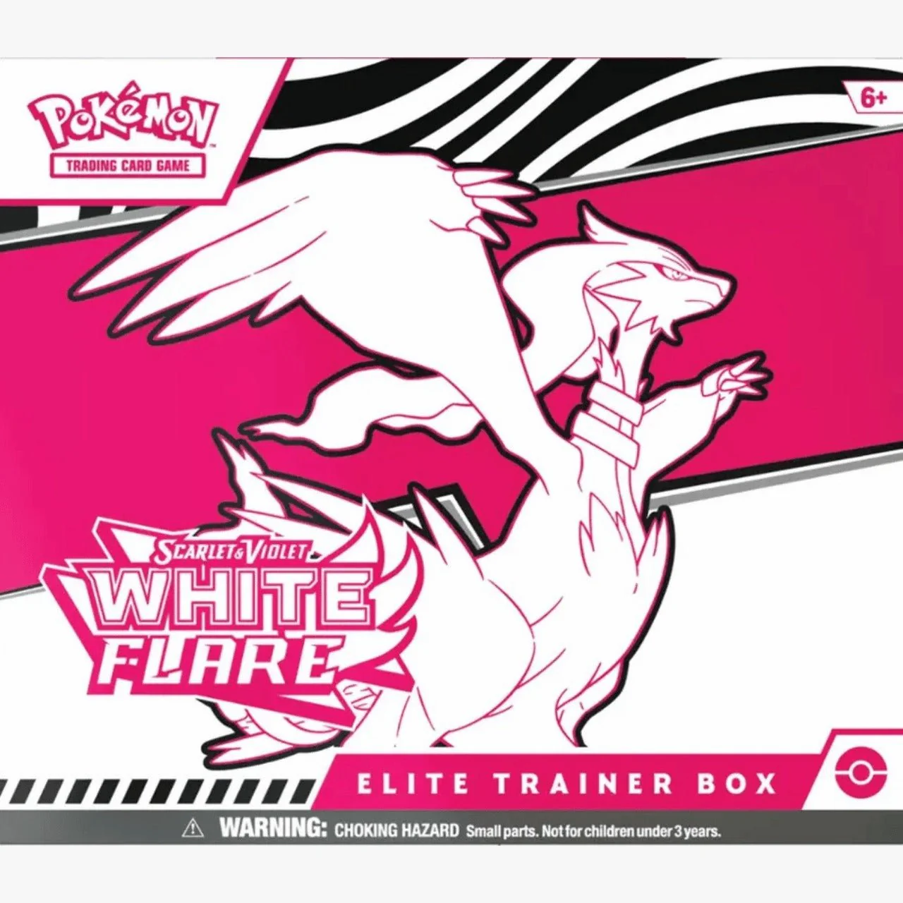Pokemon TCG Scarlet & Violet 10.5 White Flare Elite Trainer Box Reshiram 10-10037-107 - Image 9