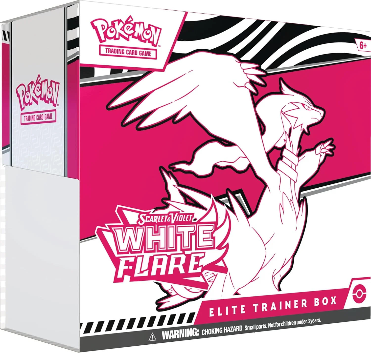 Pokemon TCG Scarlet & Violet 10.5 White Flare Elite Trainer Box Reshiram 10-10037-107