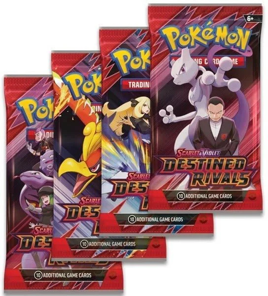 Pokemon TCG Scarlet & Violet Destined Rivals Booster Pack 10-10157-101 Assorted - Image 2