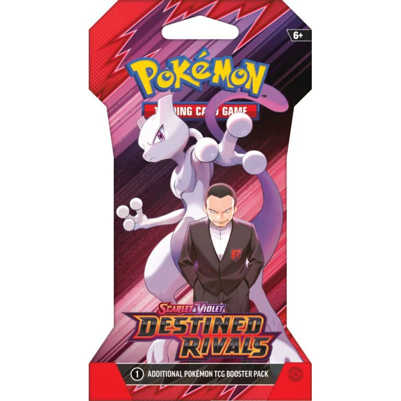 Pokemon TCG Scarlet & Violet Destined Rivals Sleeved Booster 100-10625 - Image 2
