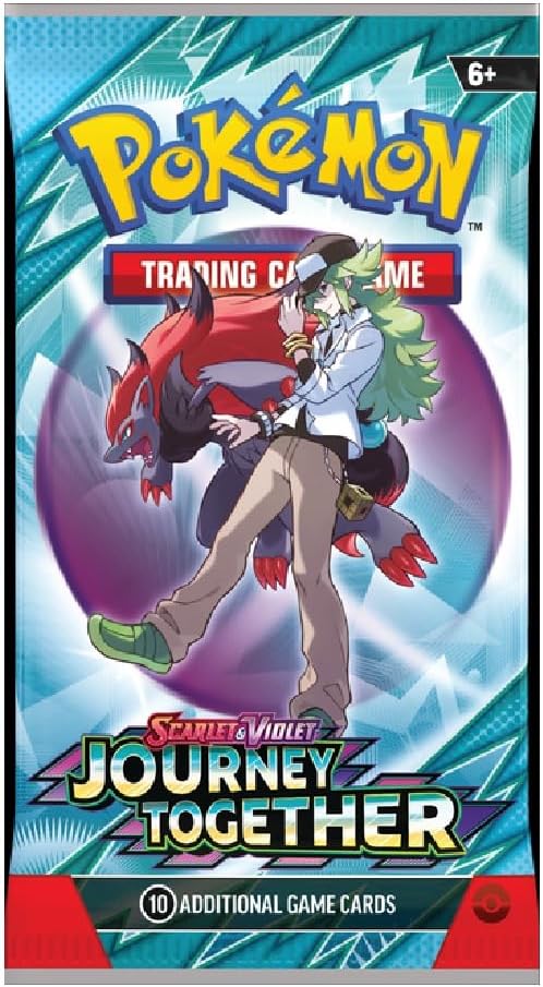 Pokémon TCG: Scarlet & Violet—Journey Together Booster Pack – 10 Cards – Model 10-10125-101 - Image 3