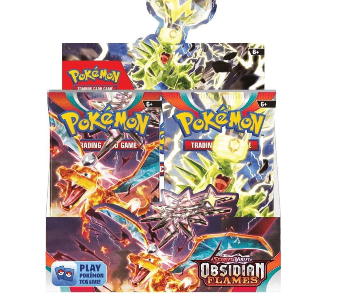 Pokemon TCG Scarlet & Violet 3 Obsidian Flames Booster 186-85374