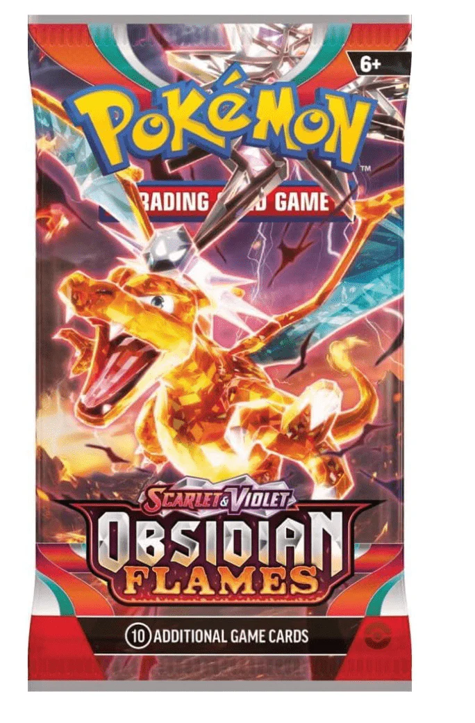 Pokemon TCG Scarlet & Violet 3 Obsidian Flames Booster 186-85374 - Image 2