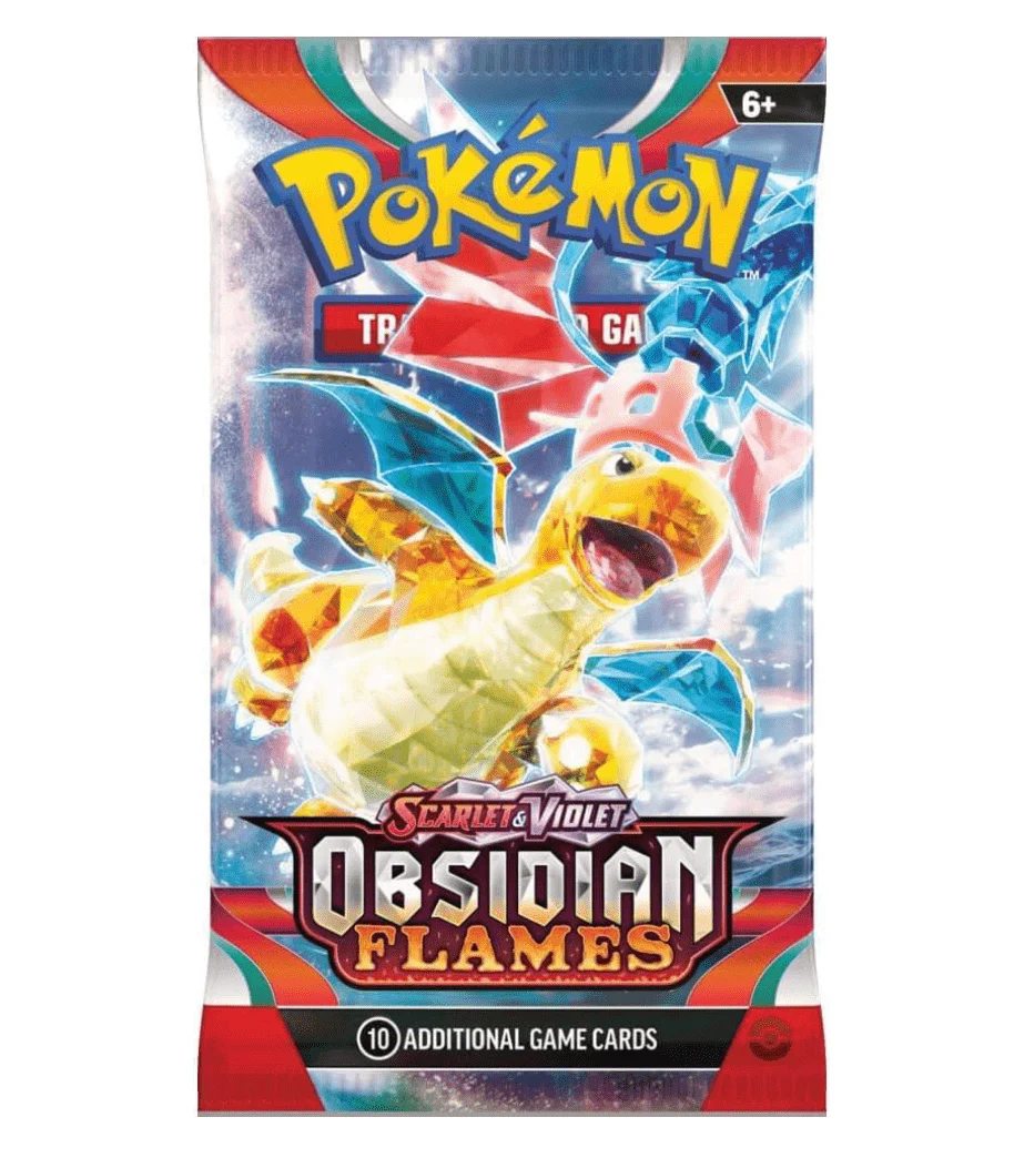 Pokemon TCG Scarlet & Violet 3 Obsidian Flames Booster 186-85374 - Image 3