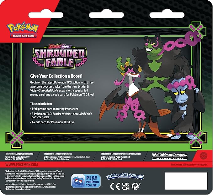 Pokemon TCG: Scarlet And Violet Shrouded Fable Blister Pack - Image 3