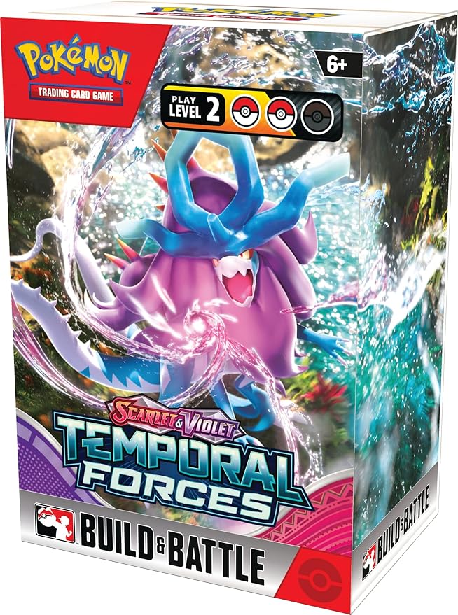 Pokemon TCG: Scarlet & Violet Temporal Forces Build And Battle Box - Image 2
