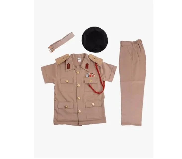 Police Officer Brown Costume 491 10-11Y/O