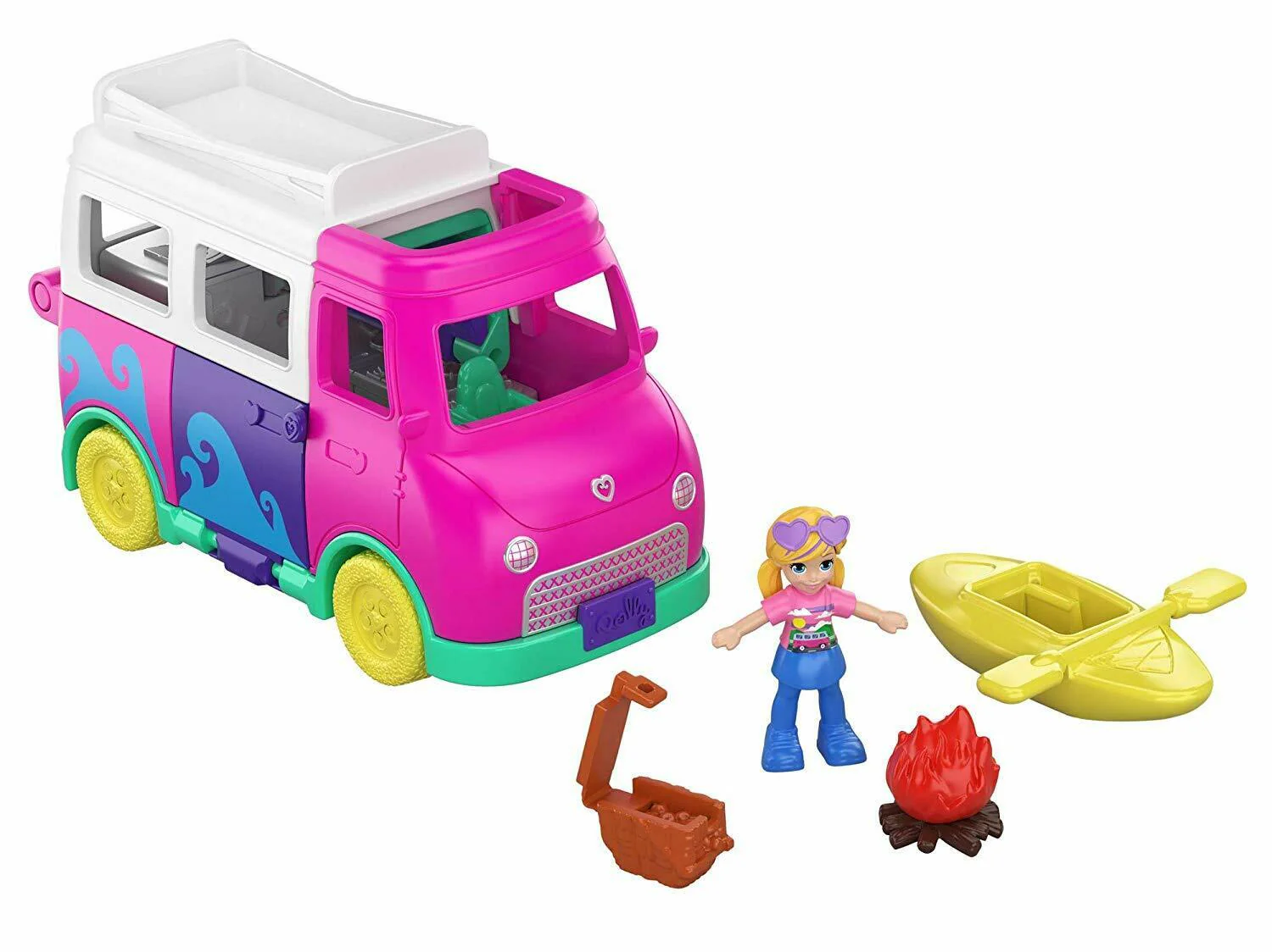 Polly Pocket Camper Van Playset