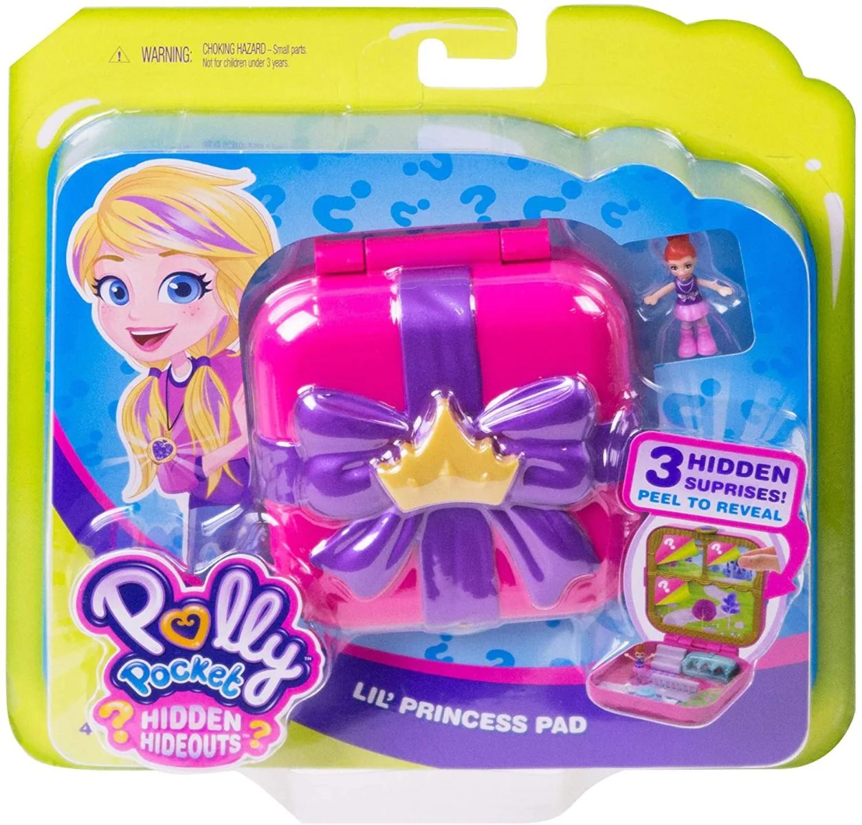 Polly Pocket Hidden Hideouts Lil Princess Pad Playset - Image 6
