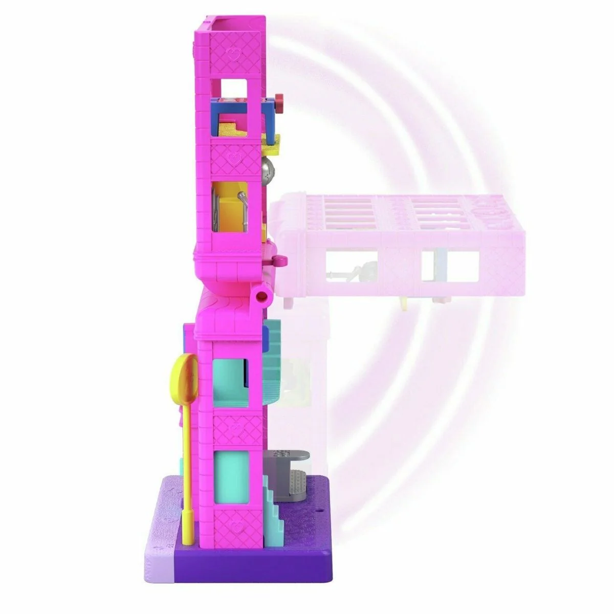 Polly Pocket Mattel Pollyville Diner - Image 3