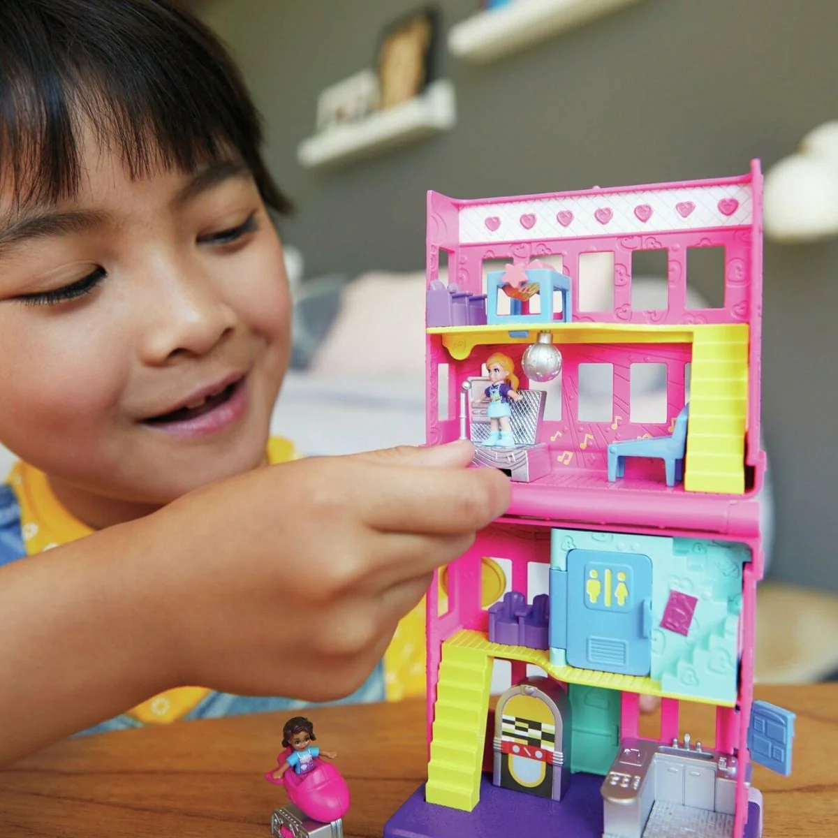 Polly Pocket Mattel Pollyville Diner - Image 7