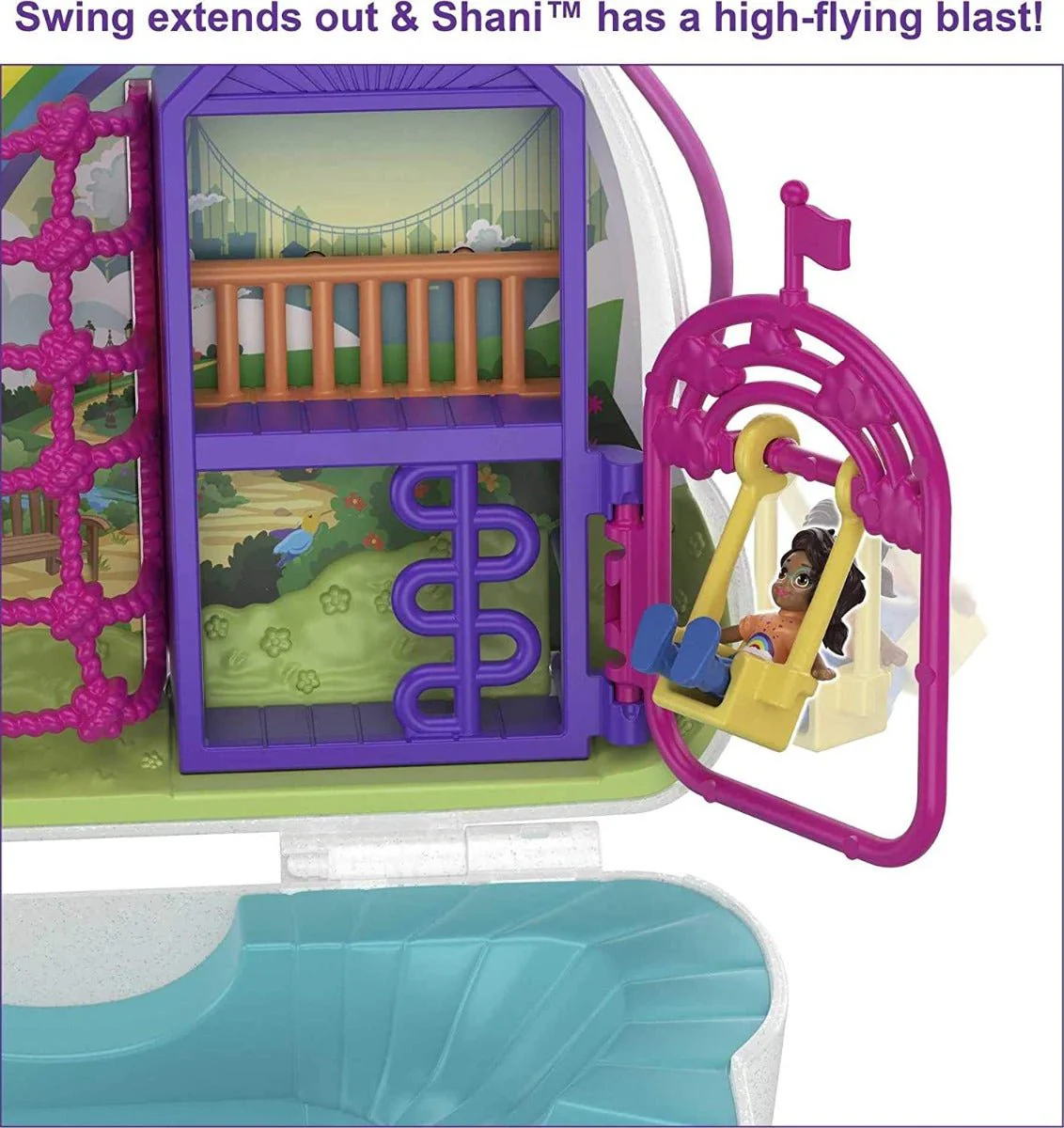 Polly Pocket Micro Rainbow Dream Purse GKJ65/GKJ63 - Image 2