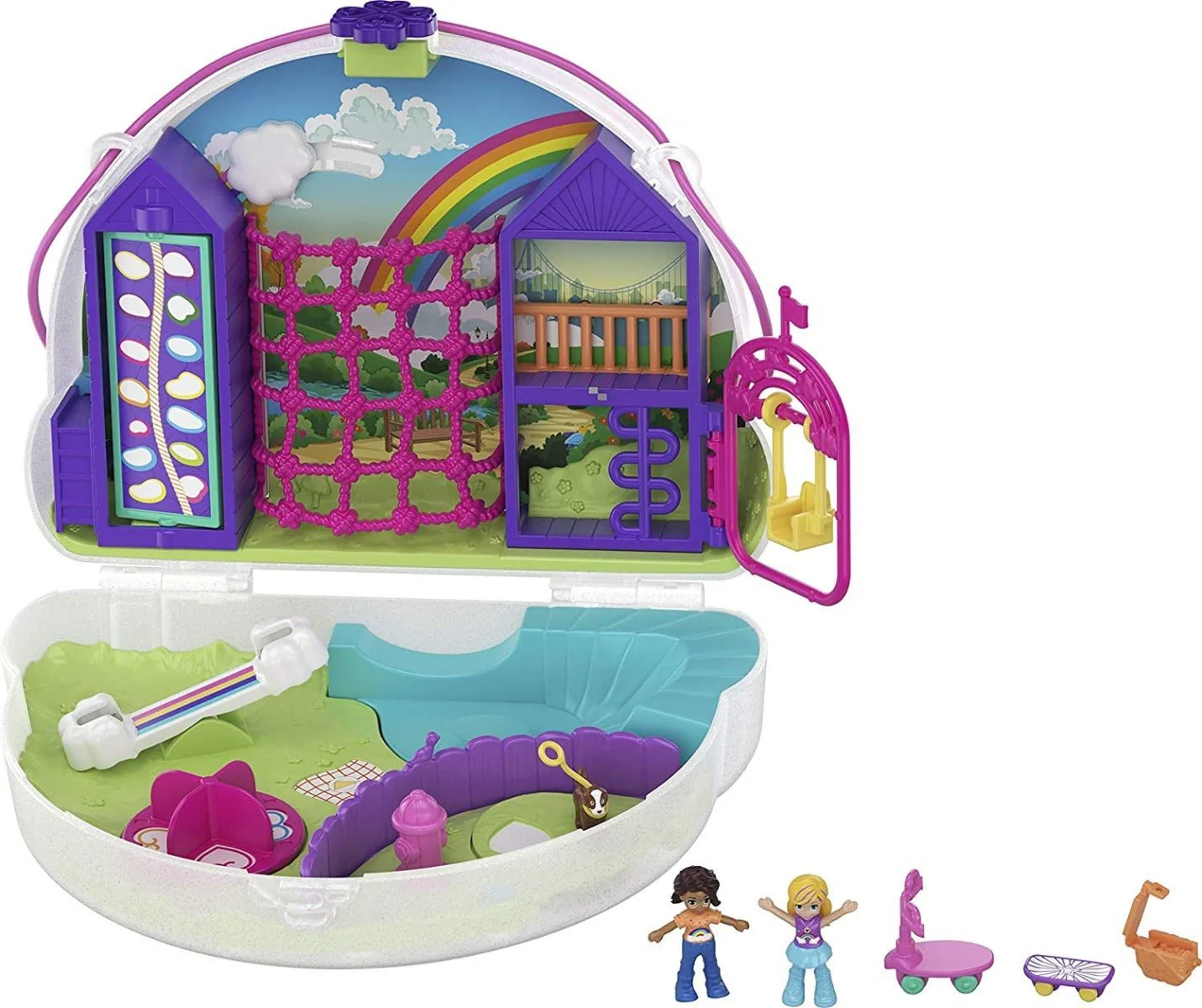 Polly Pocket Micro Rainbow Dream Purse GKJ65/GKJ63 - Image 5