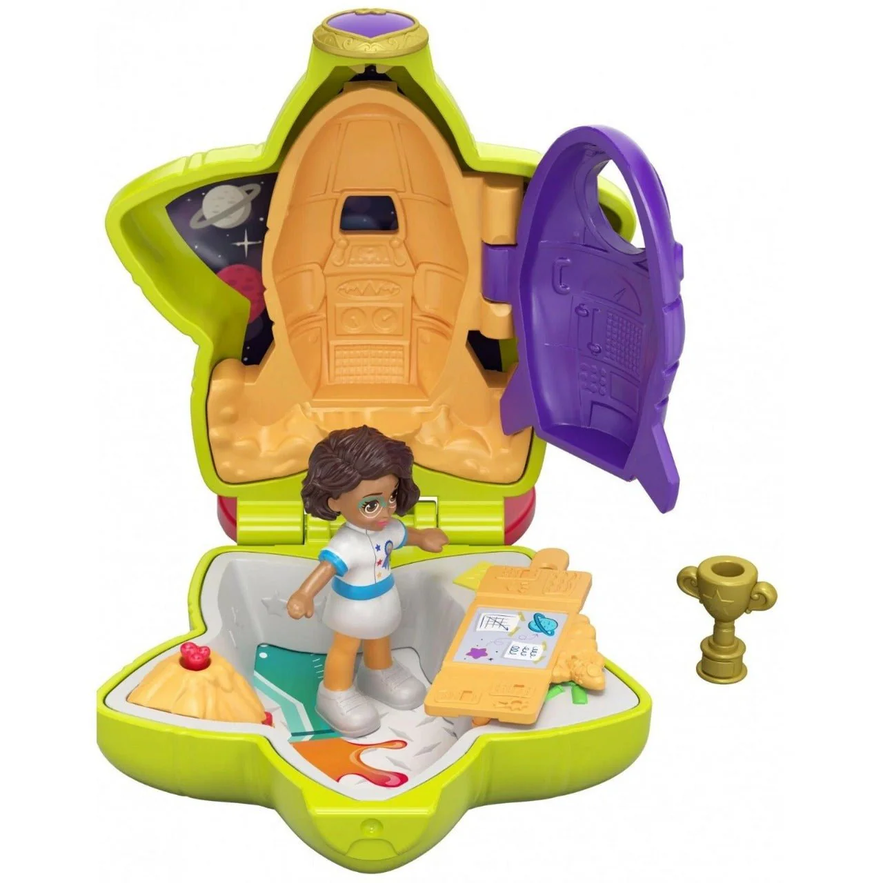 Polly Pocket Tiny Pocket Places Rockin' Science Compact FRY29/GCD62 - Image 5