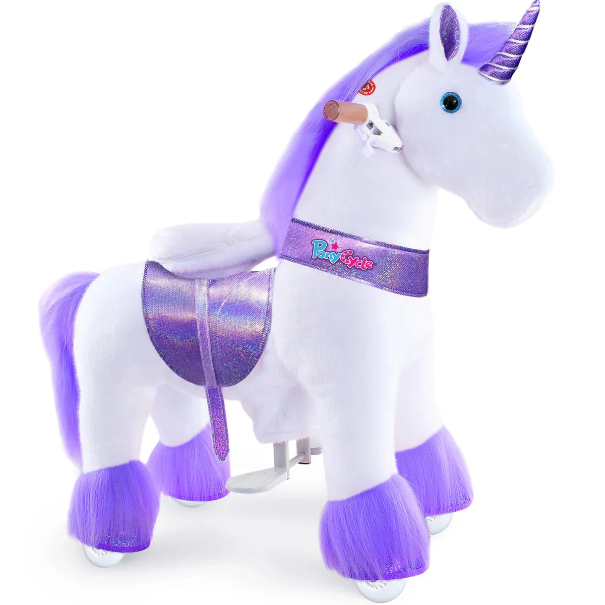 PonyCycle Ride On Horse Age 3-5 Purple U-368