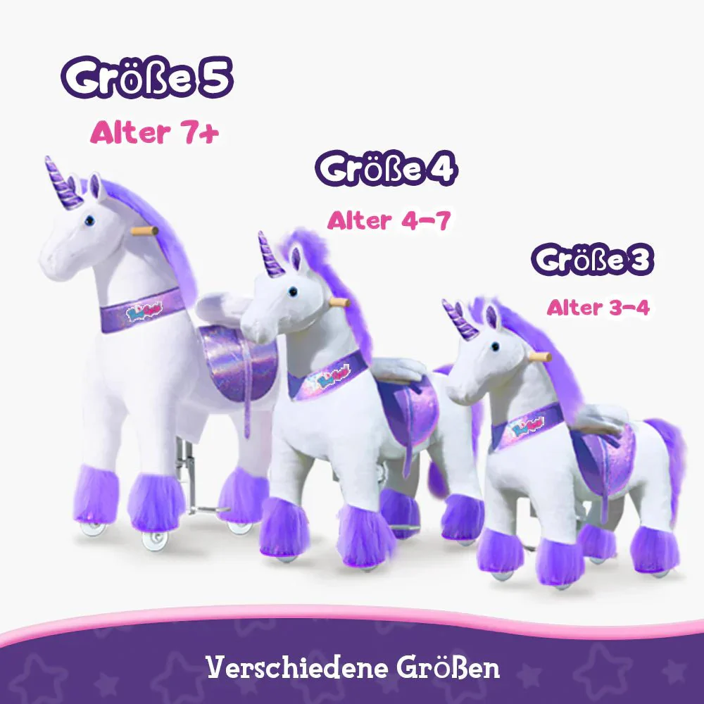PonyCycle Ride On Horse Age 3-5 Purple U-368 - Image 6