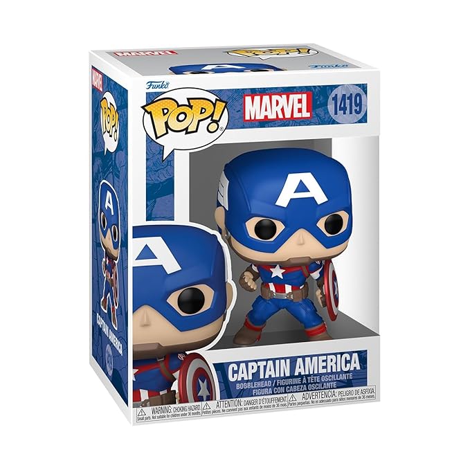 Pop! Marvel: Marvel New Classics - Captain America FU82497 - Image 2