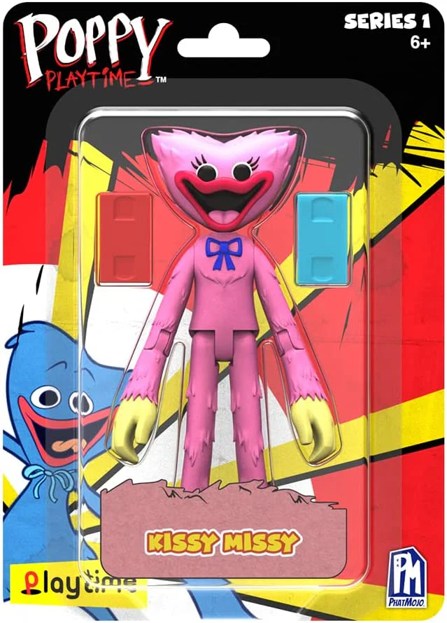 Poppy Playtime Action Figure S1 - Scary Kissy Missy 5inch AF7702/AF7705
