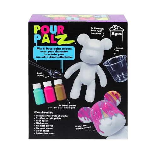 Pour Palz DIY Paint Bear With-1 Golden Dream - 40ml GS-G08681 - Image 2