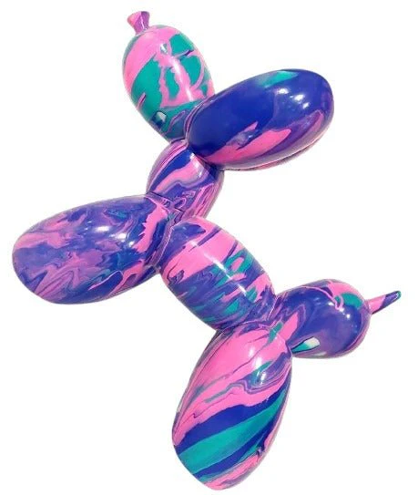Pour Palz Mini Balloon Dog With Keyring 4-Asstd. GS-G18194 - Image 4