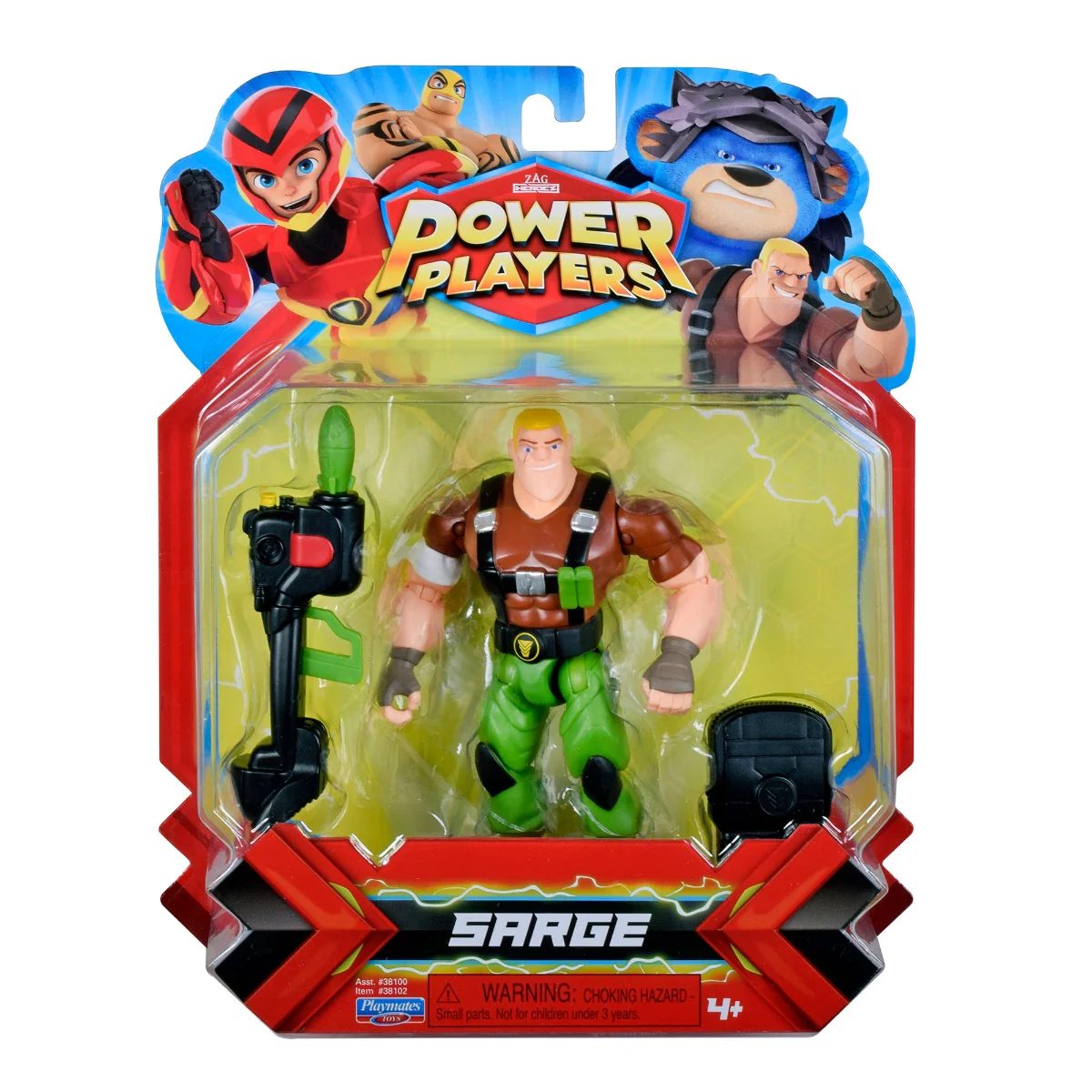 Power Players Sarge Basic Figure - Image 4