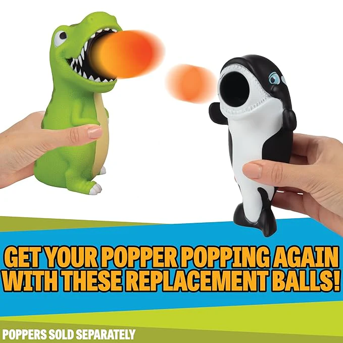 Power Popper Atomic Refill Balls Orange HW-54000 - Image 3