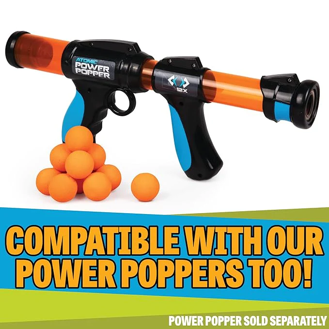 Power Popper Atomic Refill Balls Orange HW-54000 - Image 4