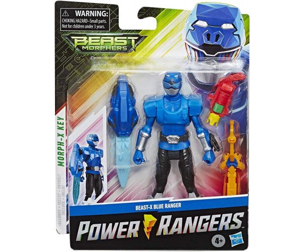 Power Ranger Beast Morphers Blue Ranger Beast X Figure E5915