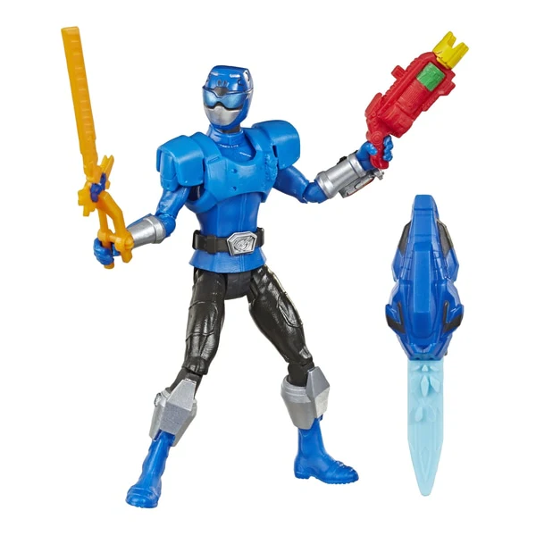 Power Ranger Beast Morphers Blue Ranger Beast X Figure E5915 - Image 2