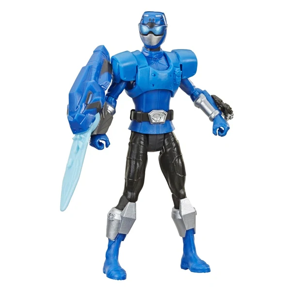 Power Ranger Beast Morphers Blue Ranger Beast X Figure E5915 - Image 3
