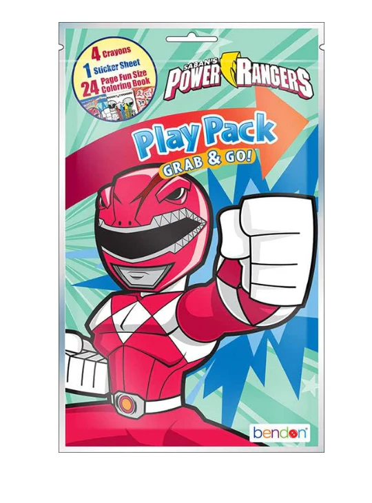 Power Rangers A4 Coloring & Activity Book FK-916-34-159 - Image 3