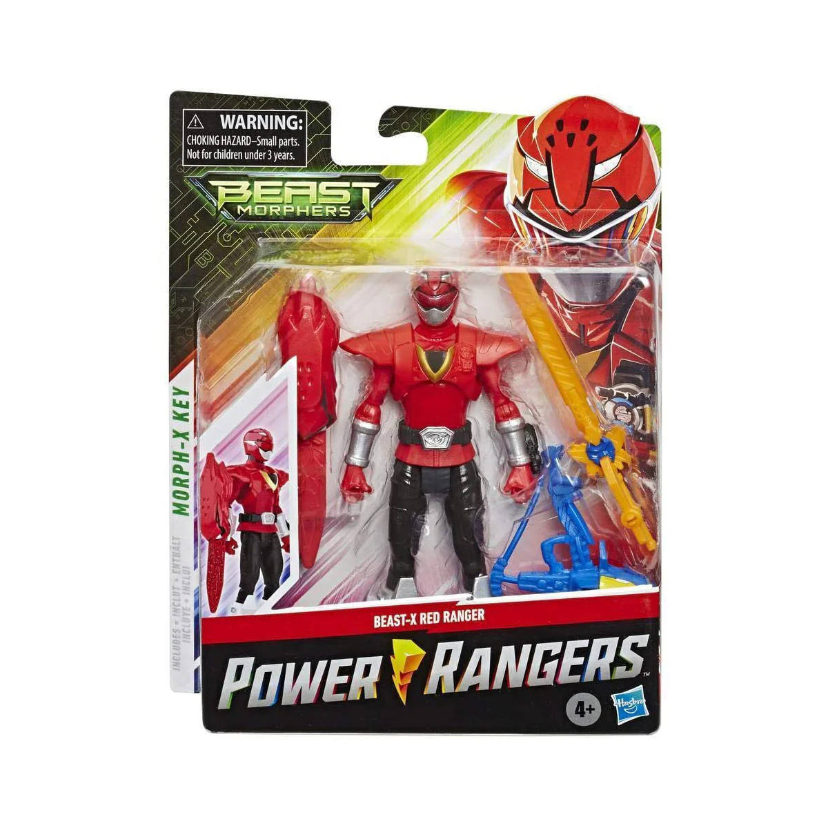 Power Rangers Beast Morphers Beast-X Red Ranger Action Figure E5915