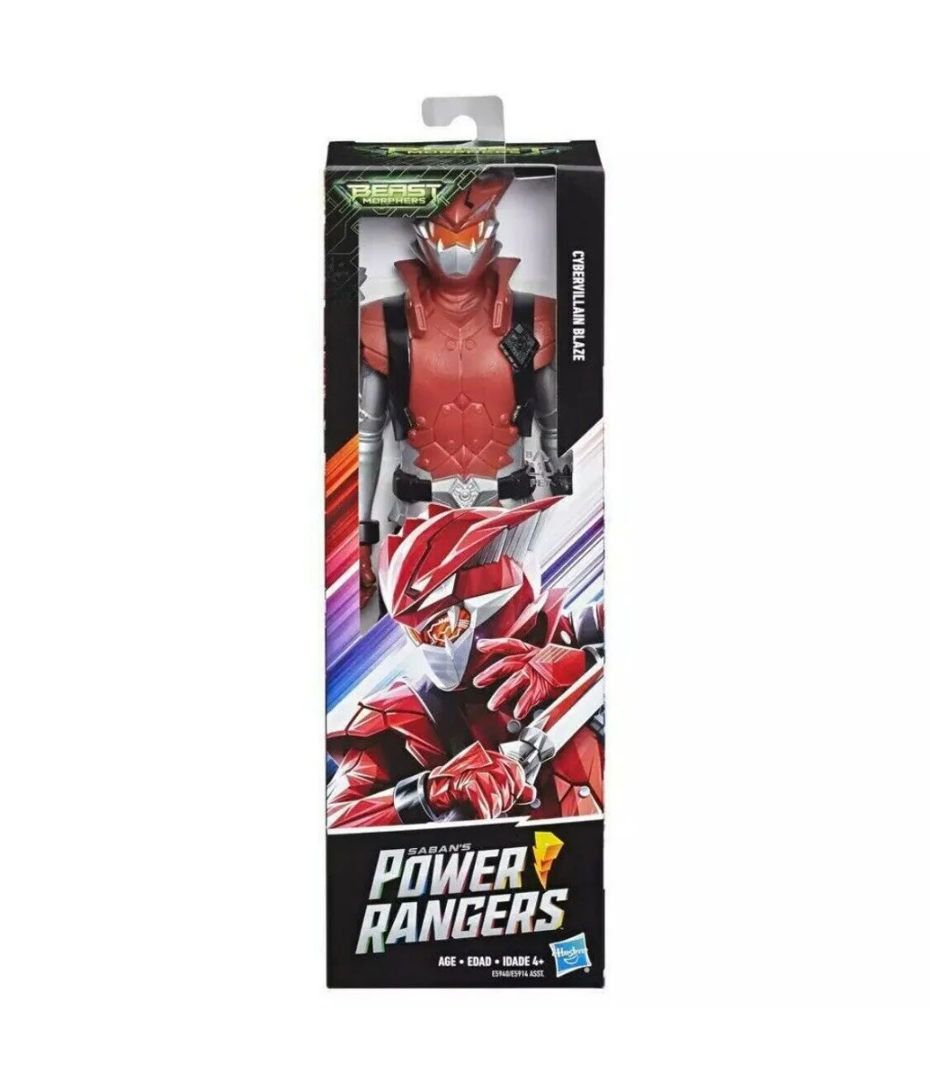 Power Rangers Beast Morphers Cybervillain Blaze Figure E5914