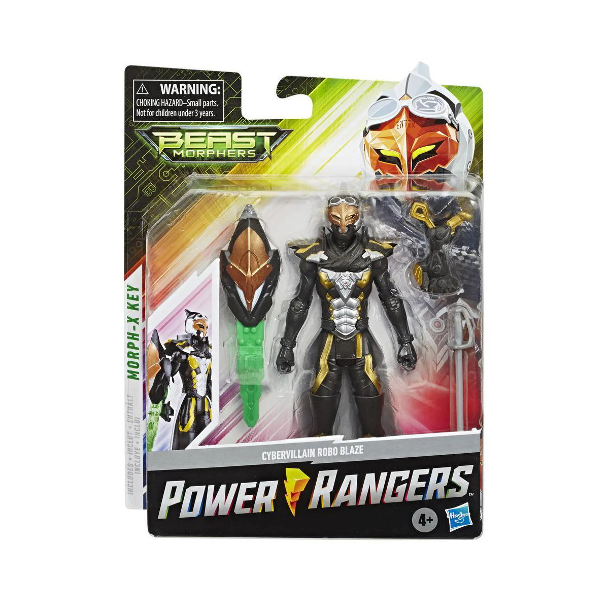 Power Rangers Beast Morphers Cybervillain Robo-Blaze Action Figure E5915