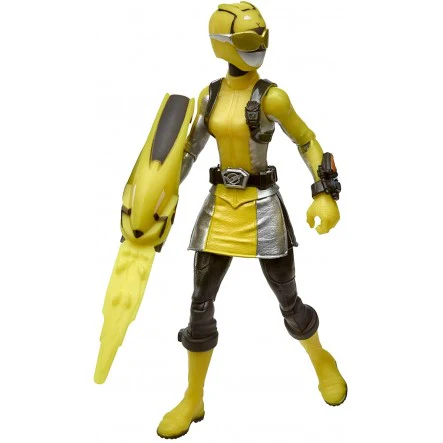 Power Rangers Beast Morphers Yellow Ranger Morphin Jax E7270 - Image 6